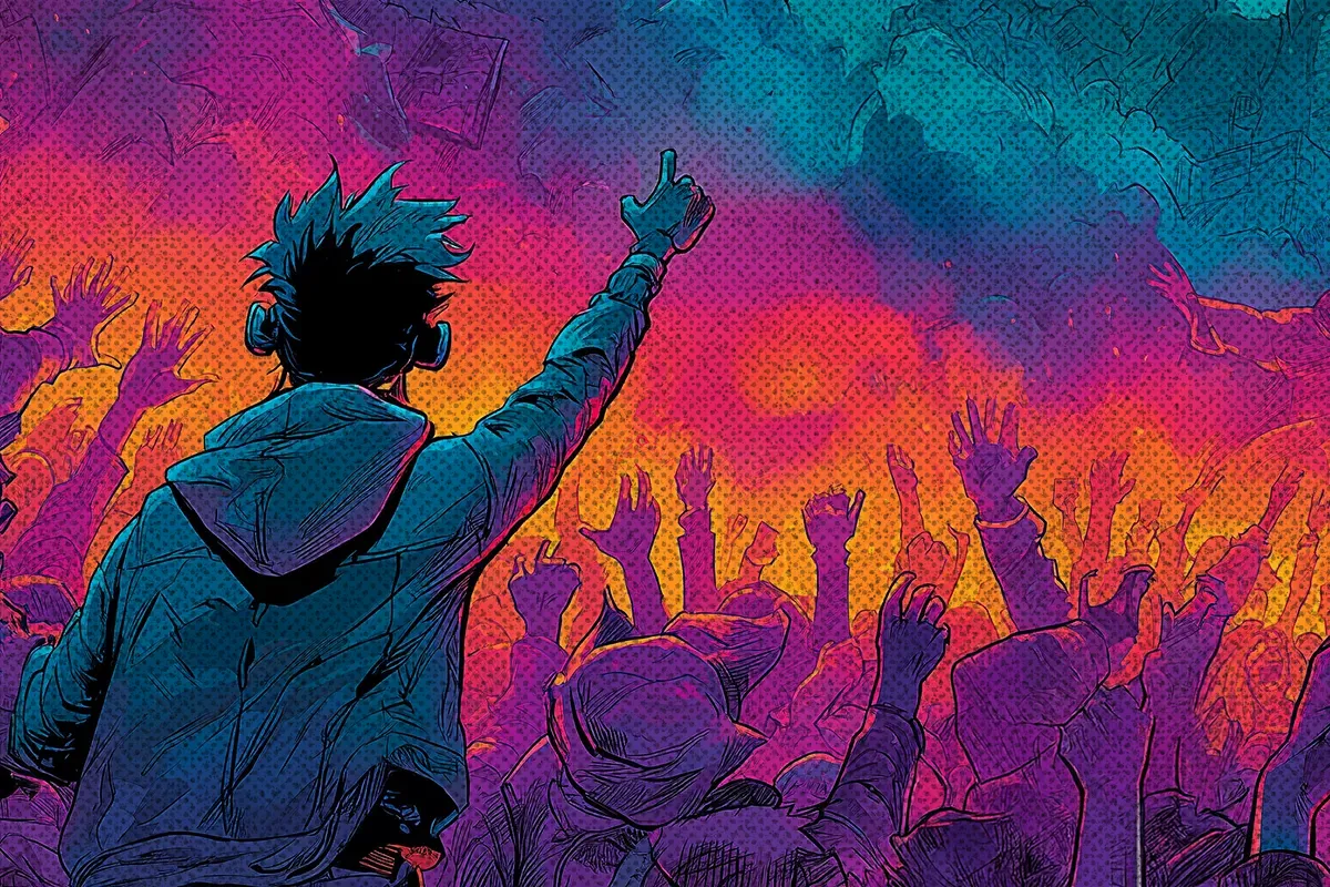 Engaged readers building devoted community around webcomic series